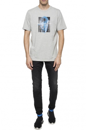T-shirt with a print, zdjęcie 2 T-shirt with a print od Diesel